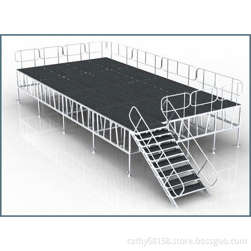 Event Portable Aluminium Stage Platform Concert Stage Folidng Stage
